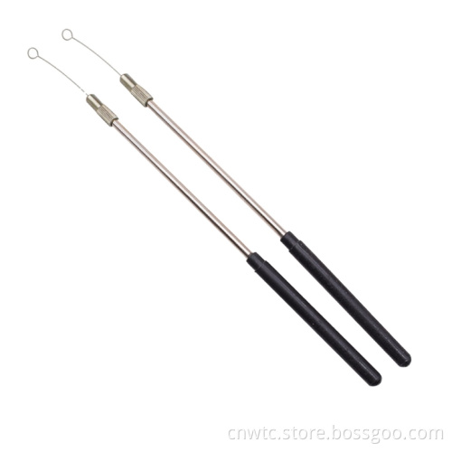 Stainless Steel Inoculating Tools: Reusable Inoculating Loop, Rod, and Needle (3mm)